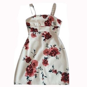 Floral Mini Dress with Roses🥀